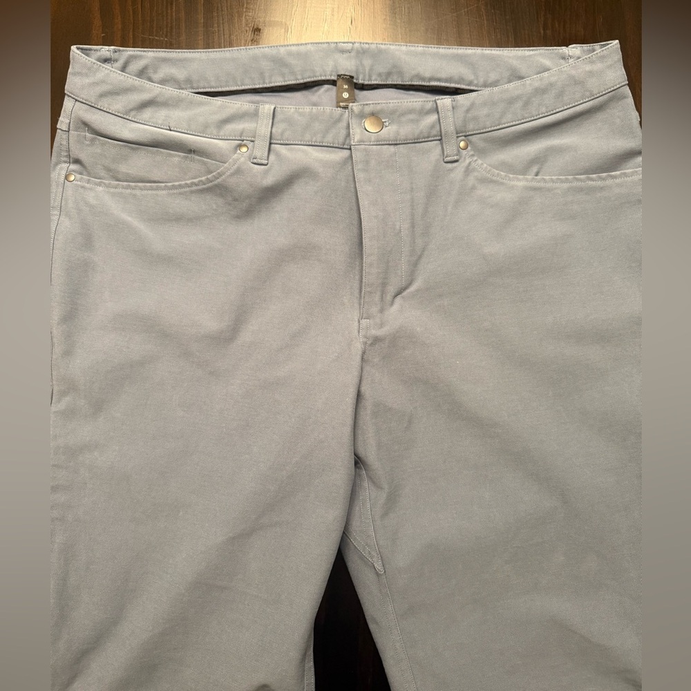 Lululemon ABC Slim Pant 34” Utilitech in River Blue